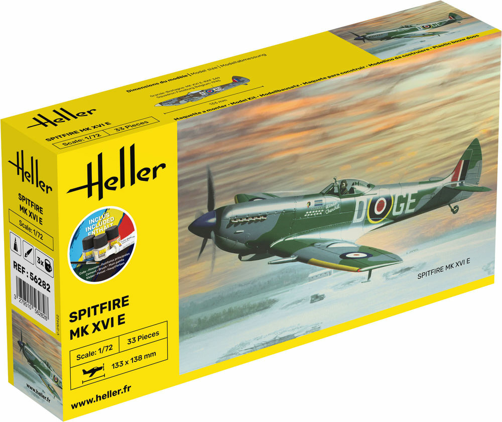 Starter Kit Spitfire Mk. XVI - 1:72