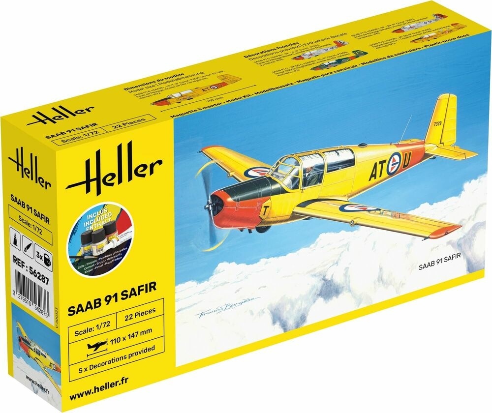 Starter Kit Saab Safir 91 - 1:72