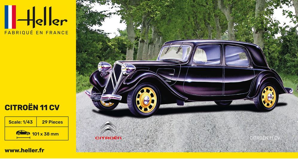 Citroen 11CV - 1:43