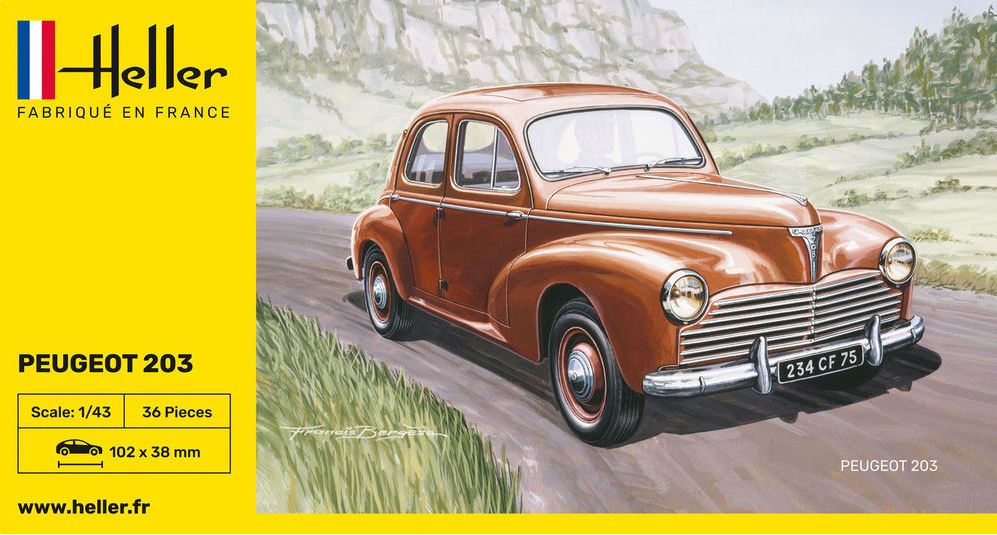 Peugeot 203 - 1:43