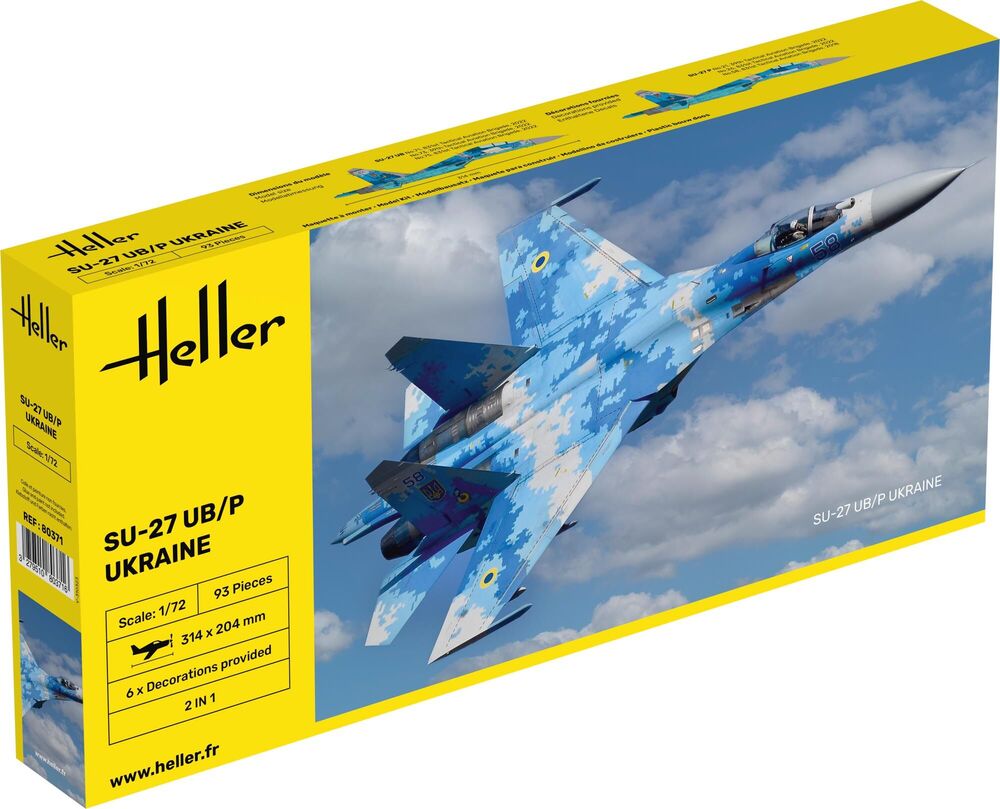 Sukhoi SU-27 UB/P Ukraine - 1:72