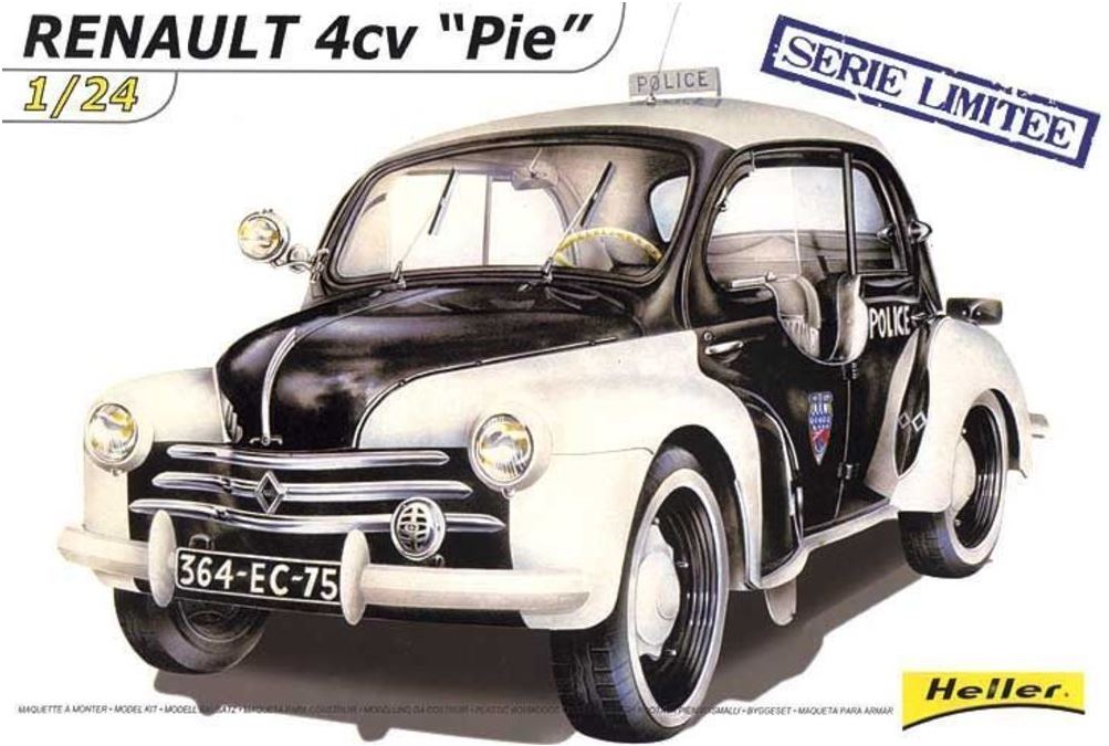 Renault 4CV Police - 1:24