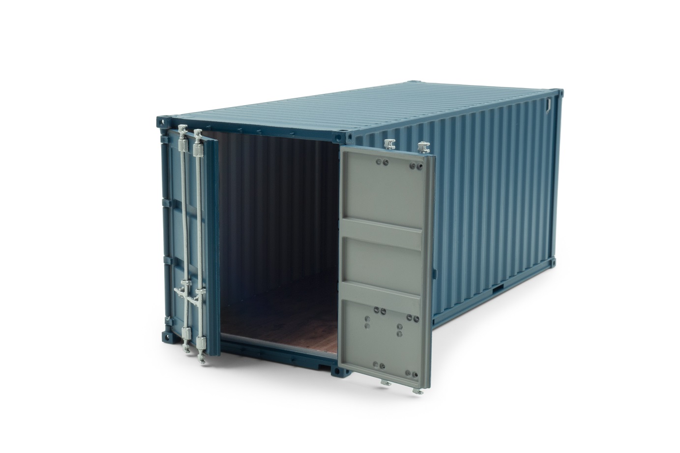 20Ft Container Blauw - 1:32