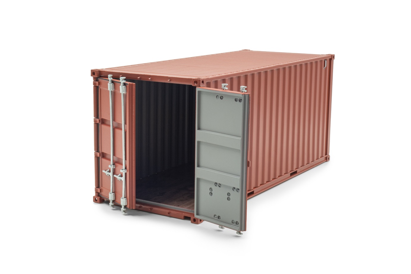 20Ft Container Terracotta - 1:32