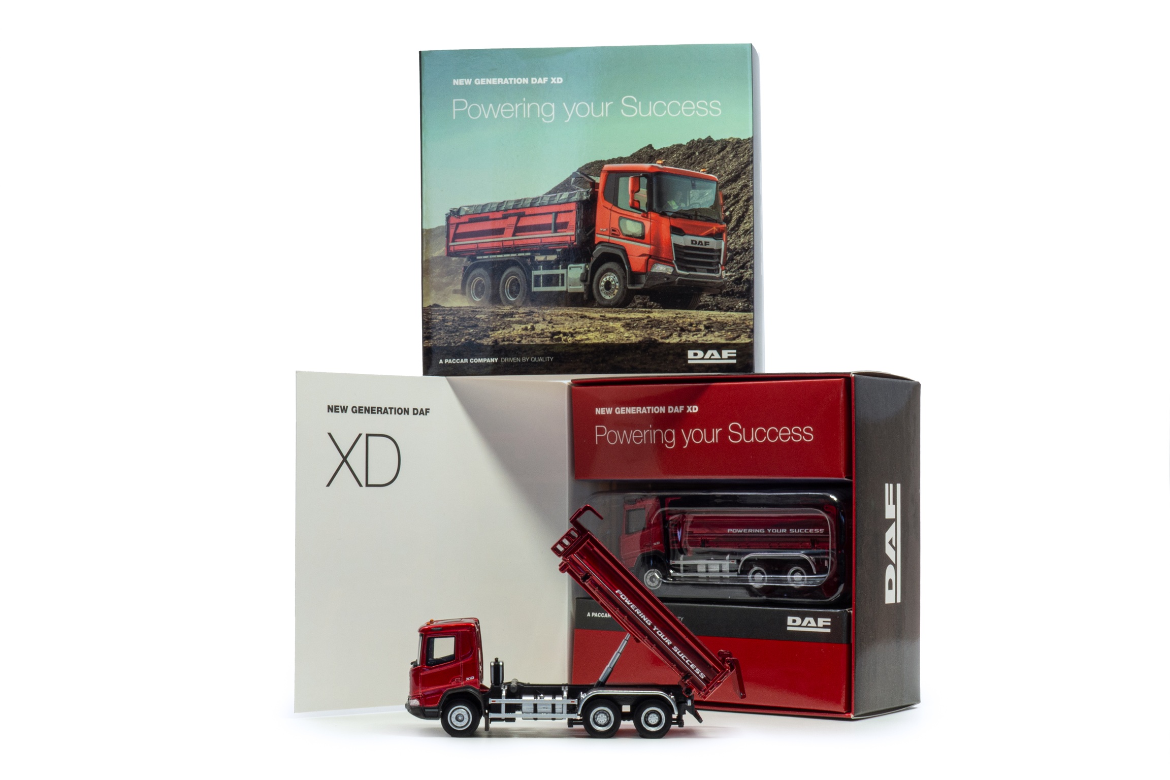 DAF XD Kieper Rouge Flamme - 1:87