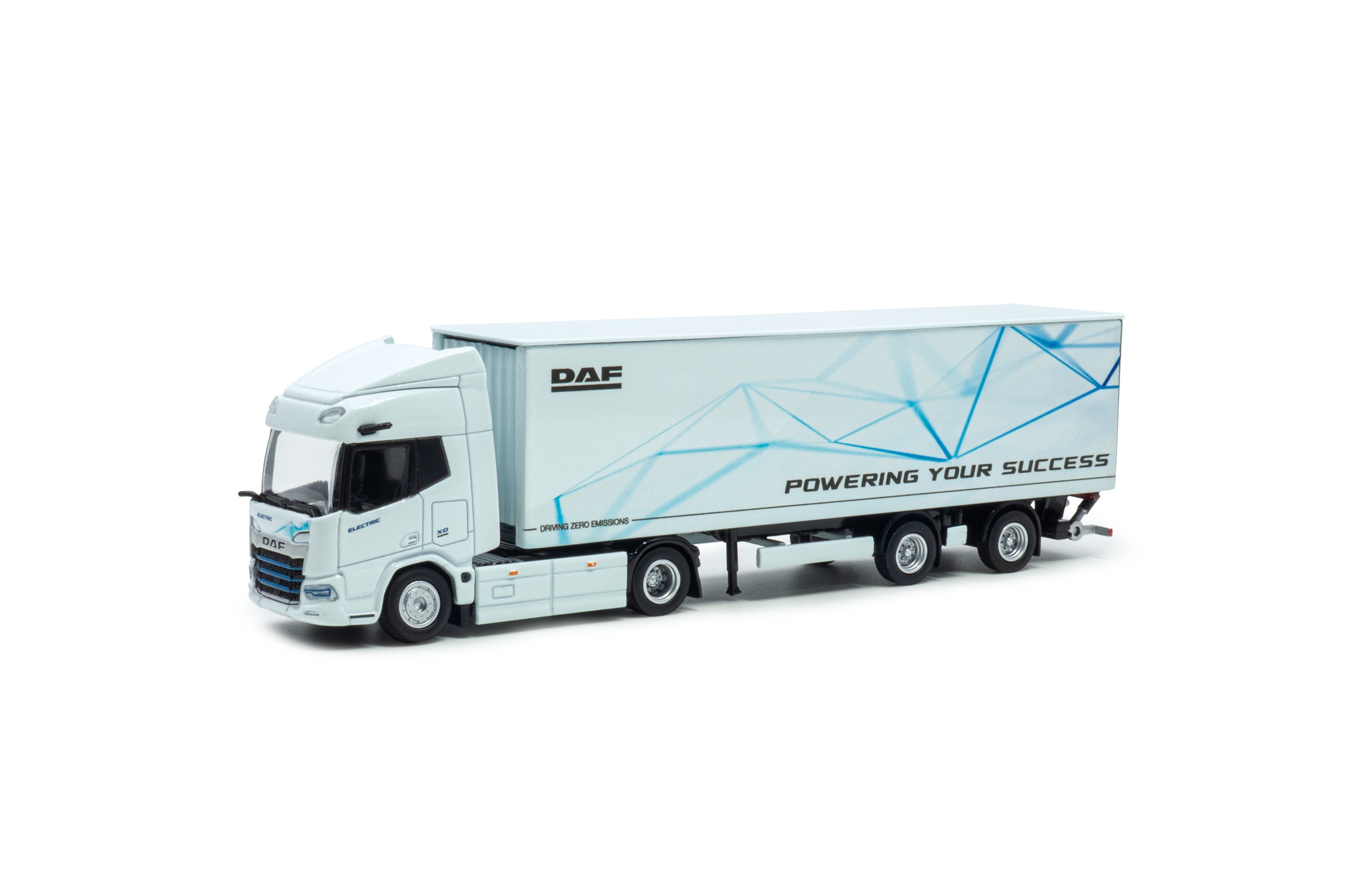 DAF XD Electric Truck with trailer Powering your success - 1:87