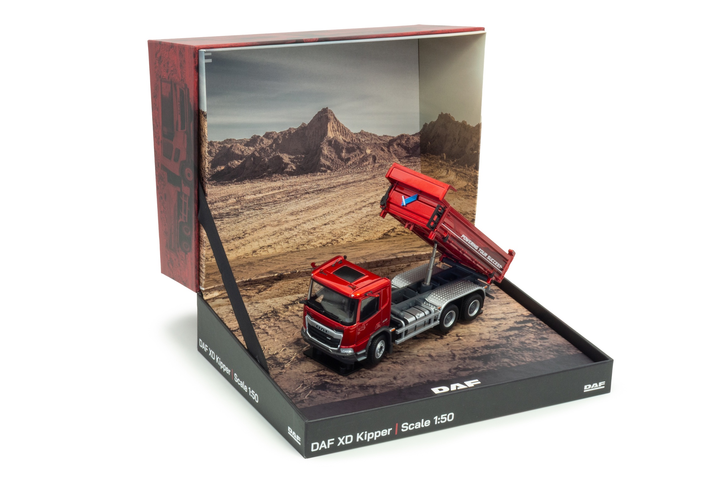 DAF XD Kieper Rouge Flamme - 1:50