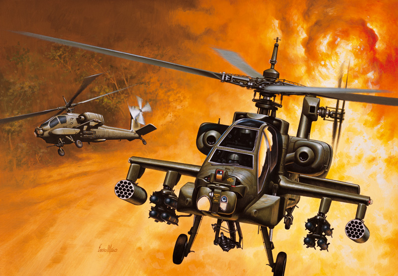 AH-64A Apache - 1:72