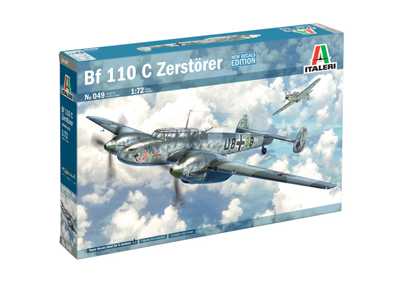 Bf-110 C3/C4 Zerstorer - 1:72
