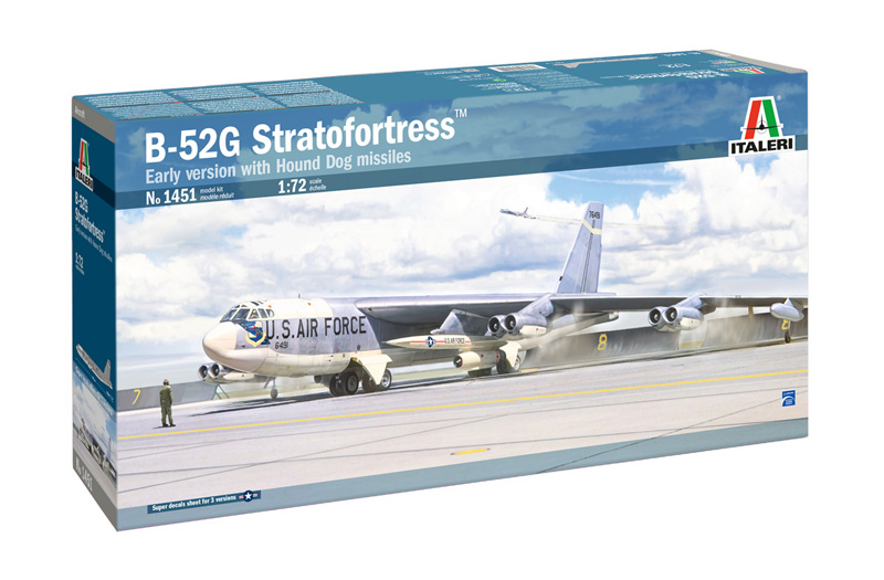 B-52G Early version with Hound Dog missiles - 1:72
