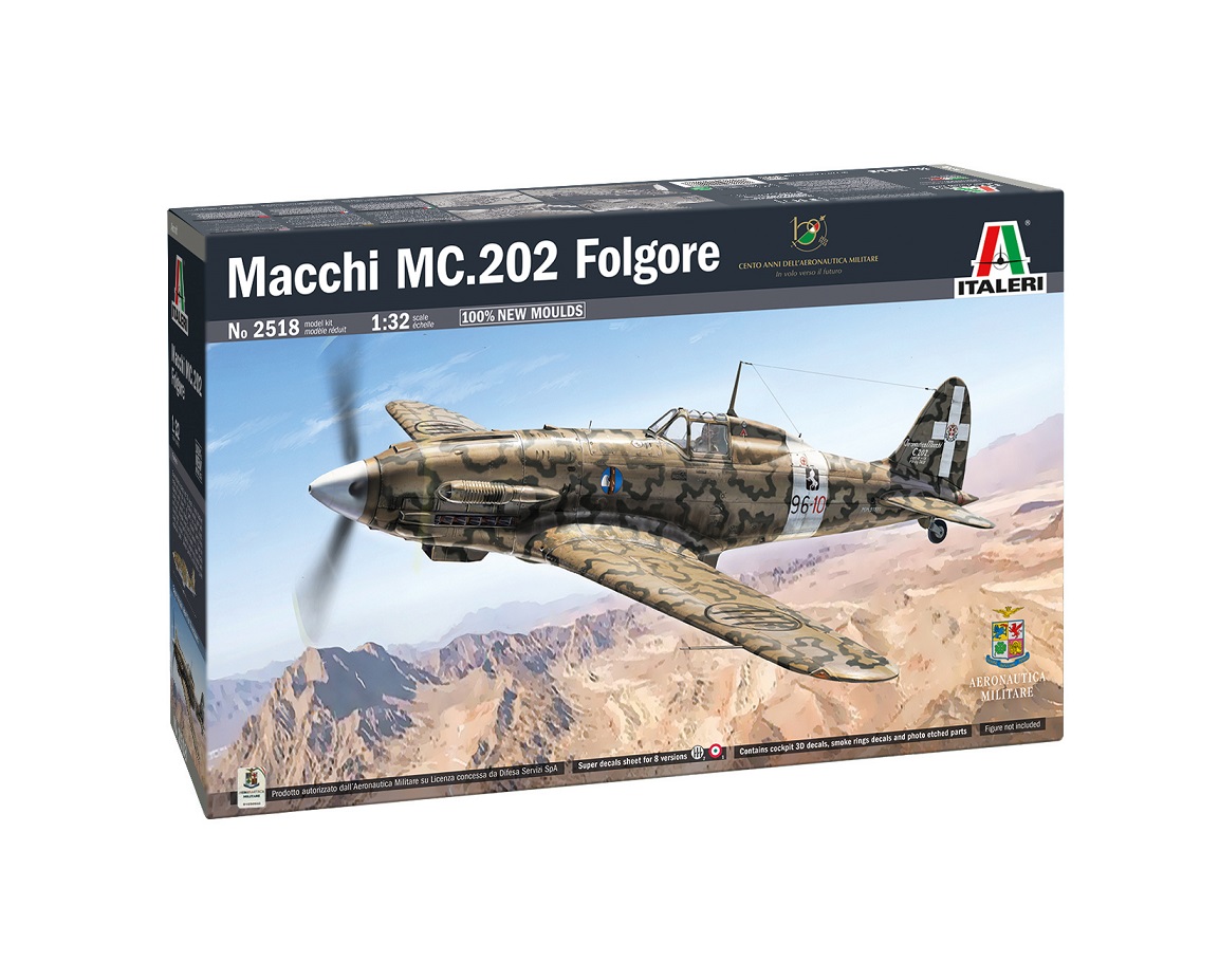 Macchi MC.202 Folgore + Super decal sheet - 1:32