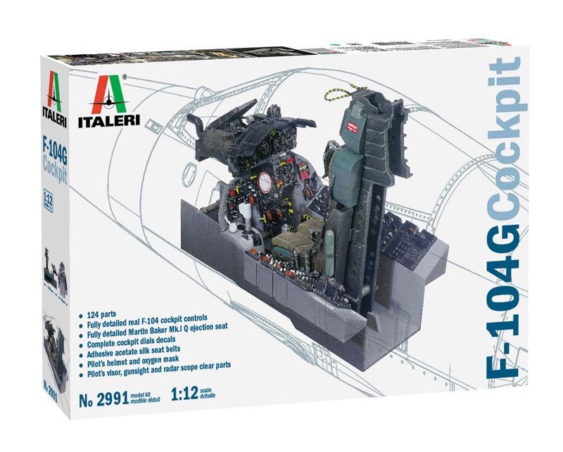 F-104G Cockpit - 1:12