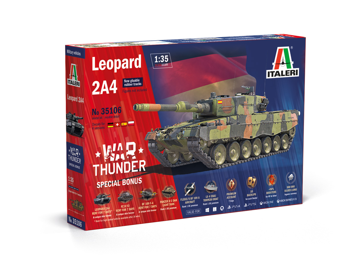 Leopard 2A4 (War Thunder) - 1:35