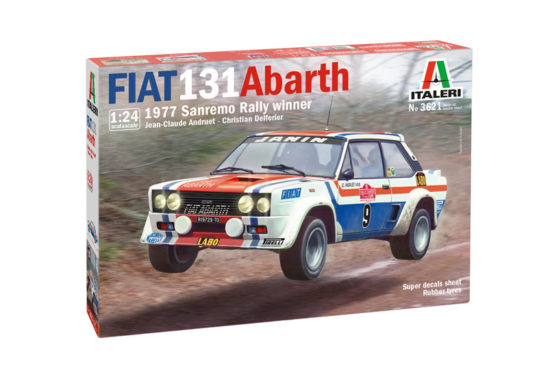 Fiat 131 Abarth Winner San Remo 1977 - 1:24