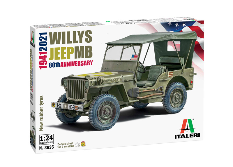 Willys Jeep 80th Anniversary 1941-2021 - 1:24