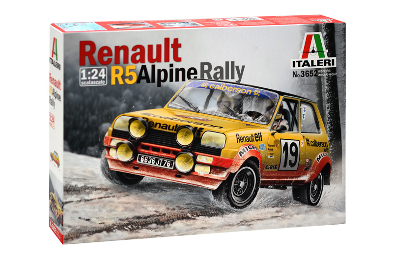 Renault 5 Alpine Rally - 1:24