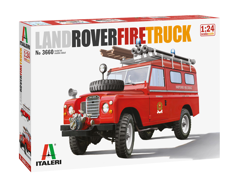 Land Rover Fire Truck - 1:24