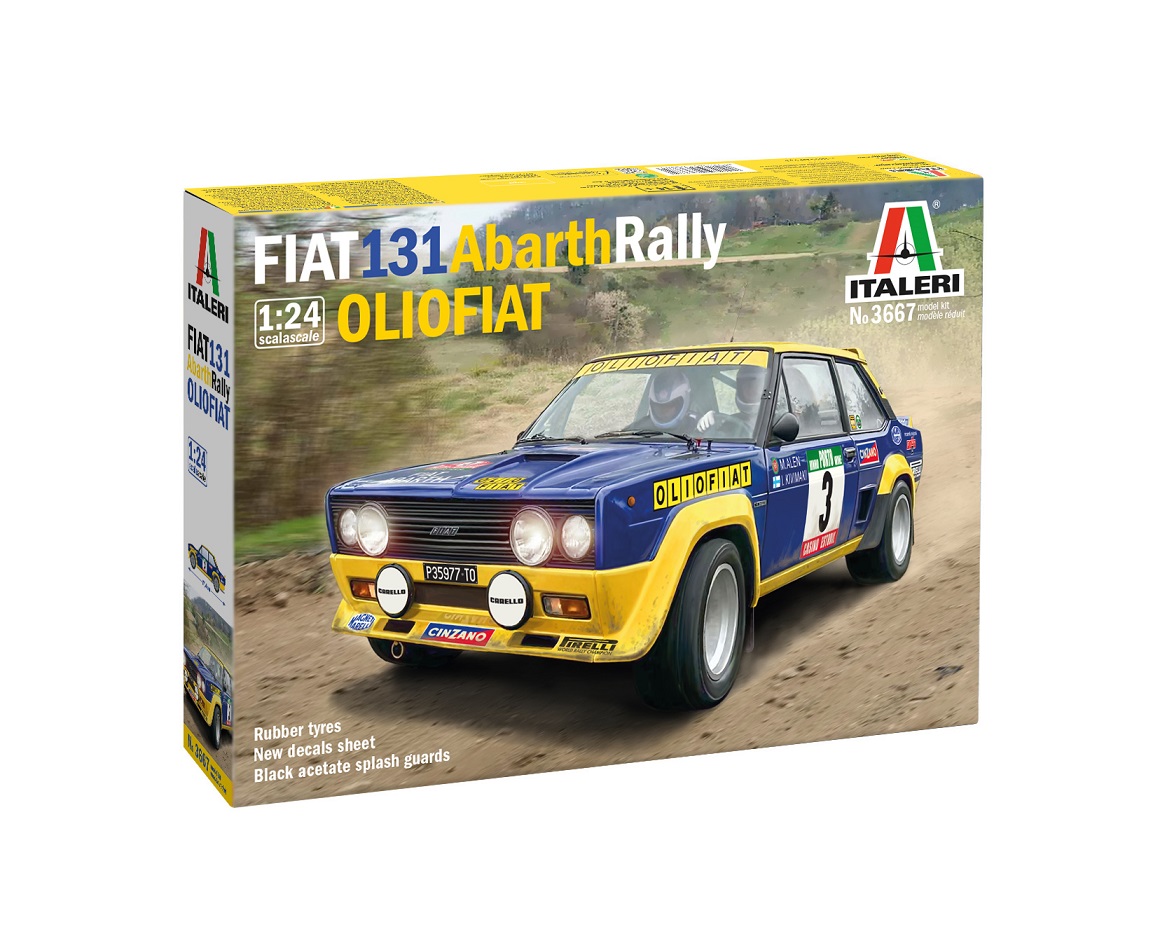 Fiat 131 Abarth Rally OLIO Fiat - 1:24