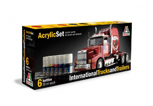 International Trucks and Trailers - Acrylic Set