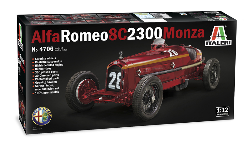 Alfa Romeo 8C 2300 Monza - 1:12