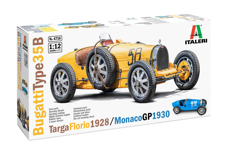 Bugatti Type 35B Targe Florio 1928/GP Monaco 1930 - 1:12