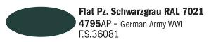 Flat Pz. Schwarzgrau RAL 7021