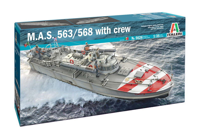 M.A.S. 568 4a Serie with Crew - 1:35