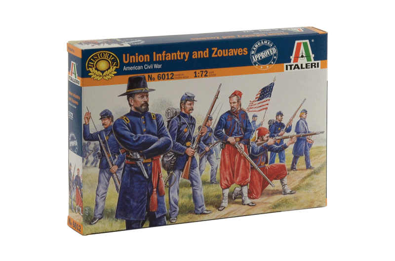 Union Infantry and Zuaves