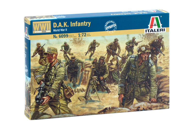 WWII D.A.K. Infantery