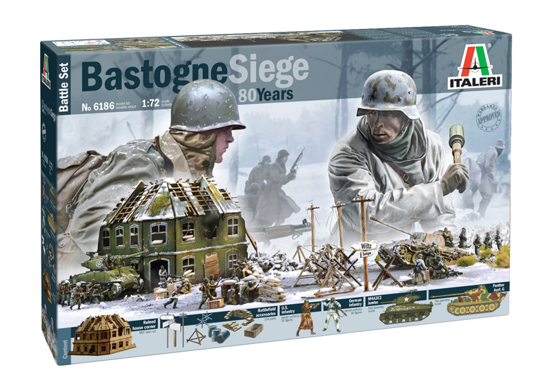 Bastogne Siege 1944 MDF Edition 80th Anniversary - 1:72