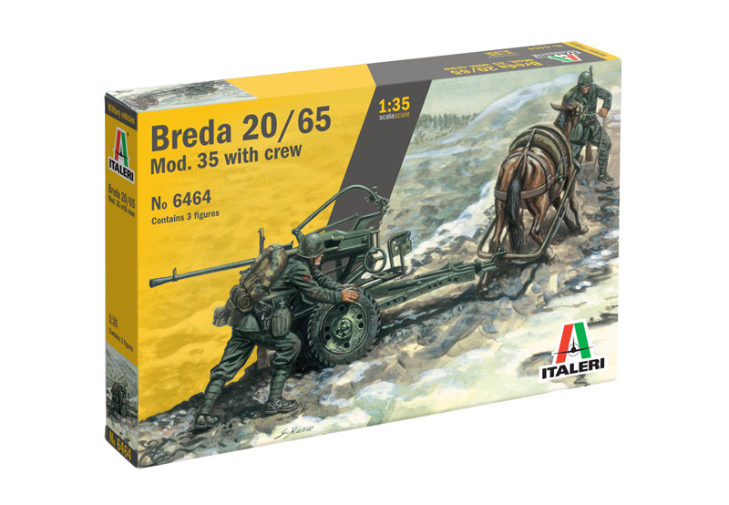 Horse Drawn Breda 20/65 - 1:35