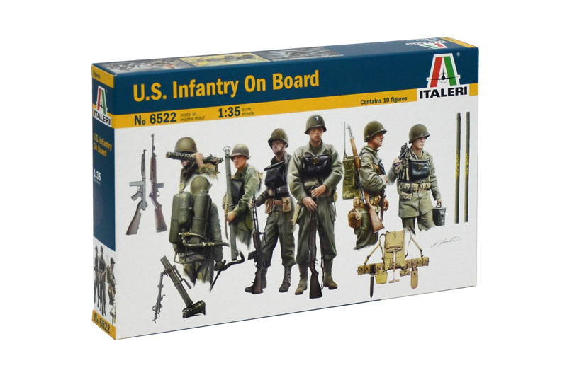 U.S. Infantry on Board (D-Day)