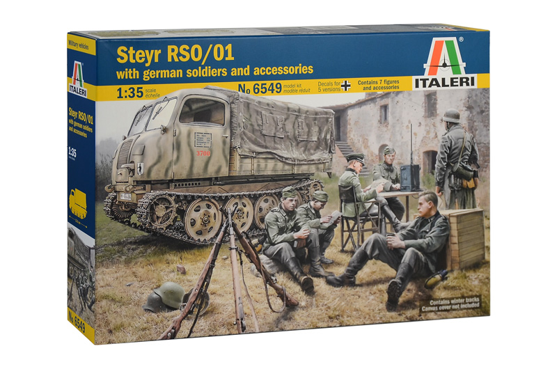 Steyr RSO/01 with German Soldiers