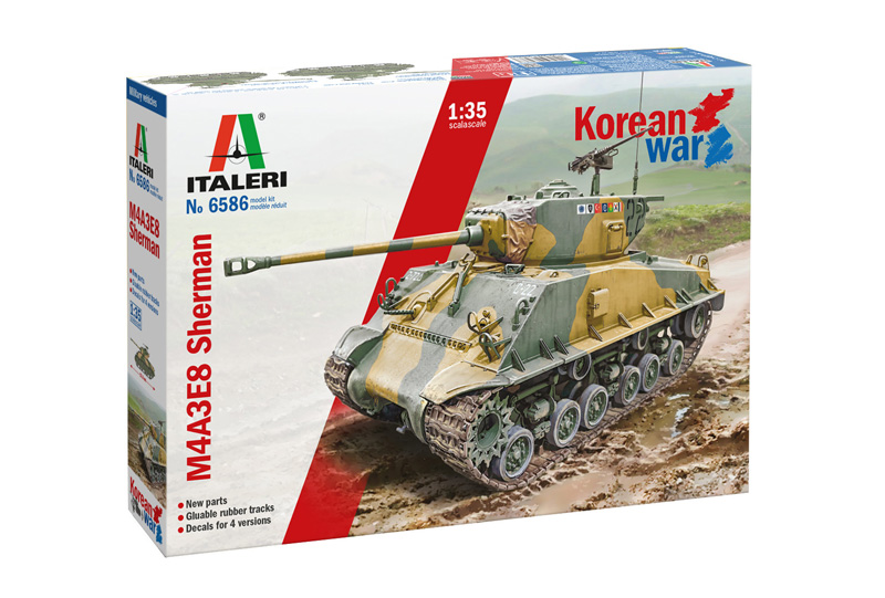 M4A3E8 Sherman Korean War - 1:35