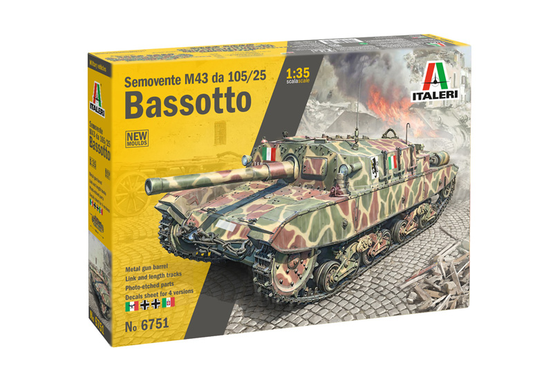 Semovente M43 Bassotto - 1:35