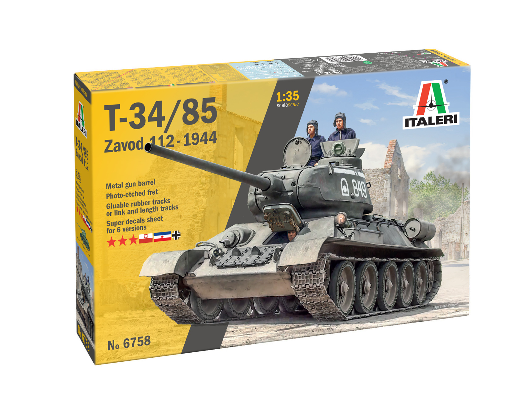 T34/85 Zavod 112 Mod. 1944 - 1:35