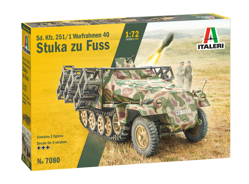 Sd.Kfz. 251/1 Wurfrahmen Stuka zu Fuss