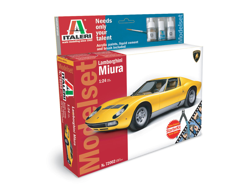 Model Set Lamborghini Miura - 1:24