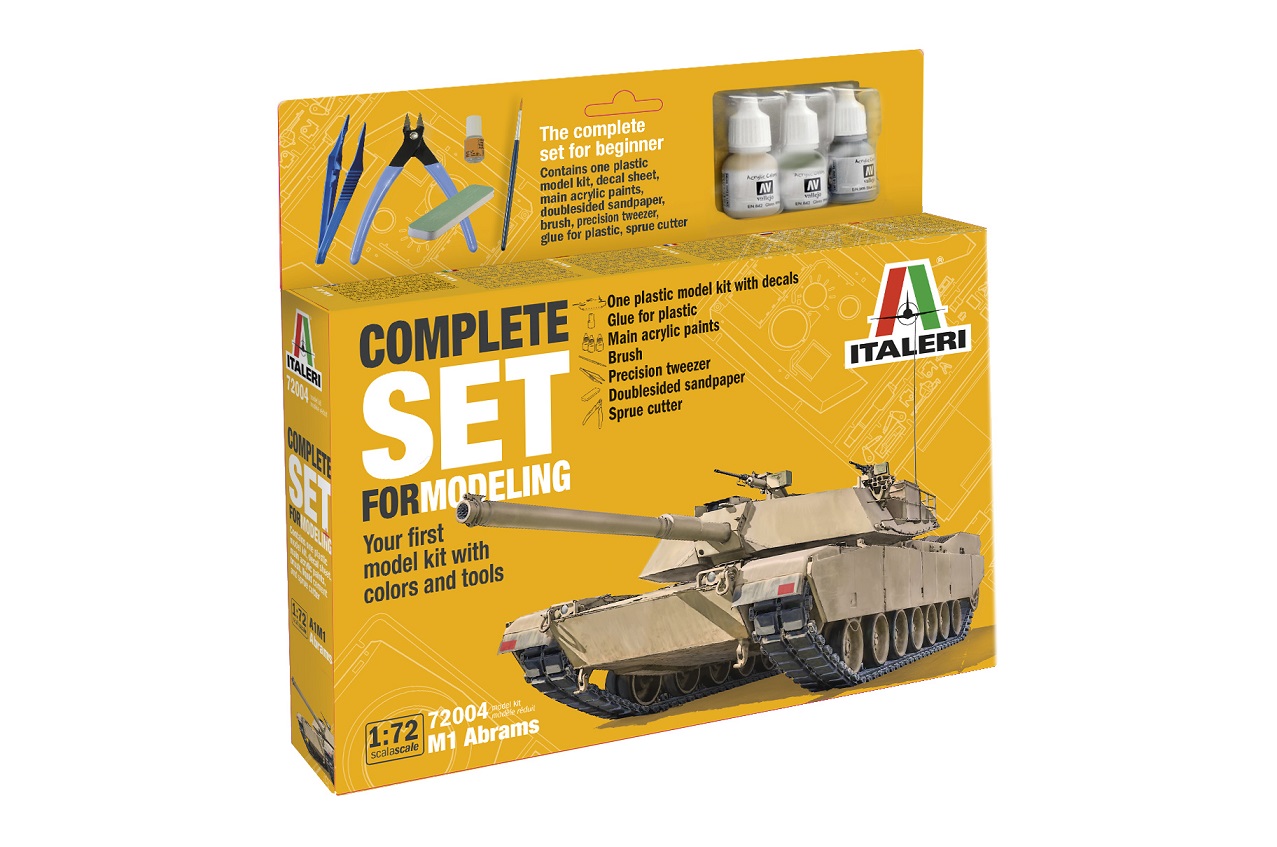 Model Set M1 Abrams - 1:72