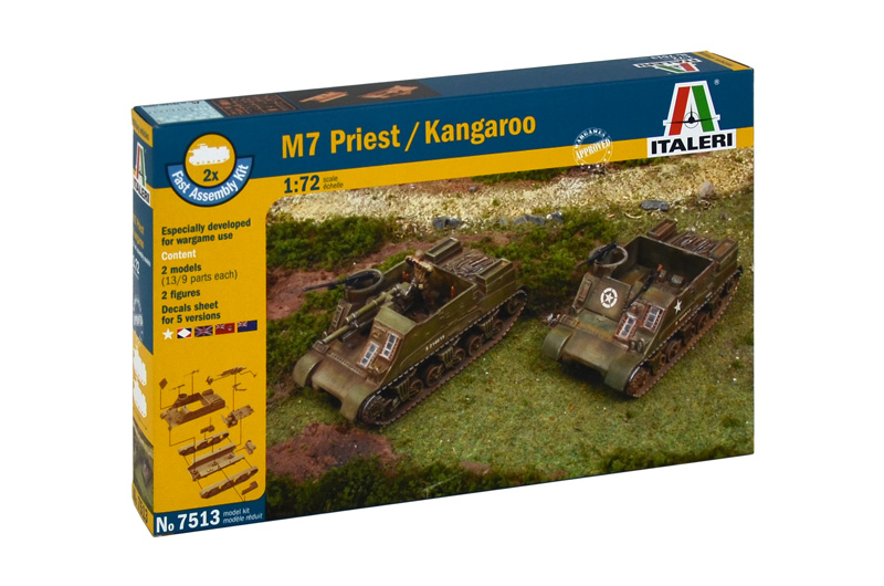 M7 Priest/Kangaroo (2 Fast assembly models)