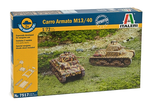 Carro Armato M13/40 (2 Fast Assembly Models)
