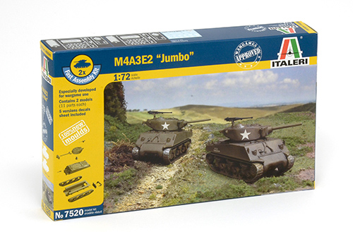 M4A3E2 Jumbo (2 Fast Assembly Models)