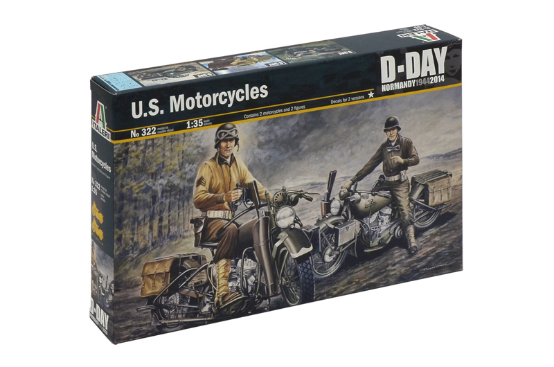 U.S. Motorcycles WWII - D-Day