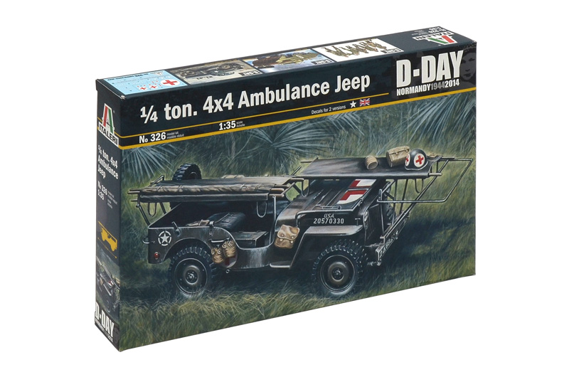 1/4 TON. 4x4 AMBULANCE JEEP