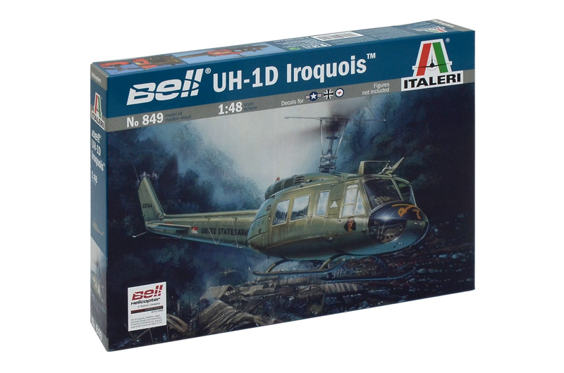 UH-1D Slick Iroquois - 1:48