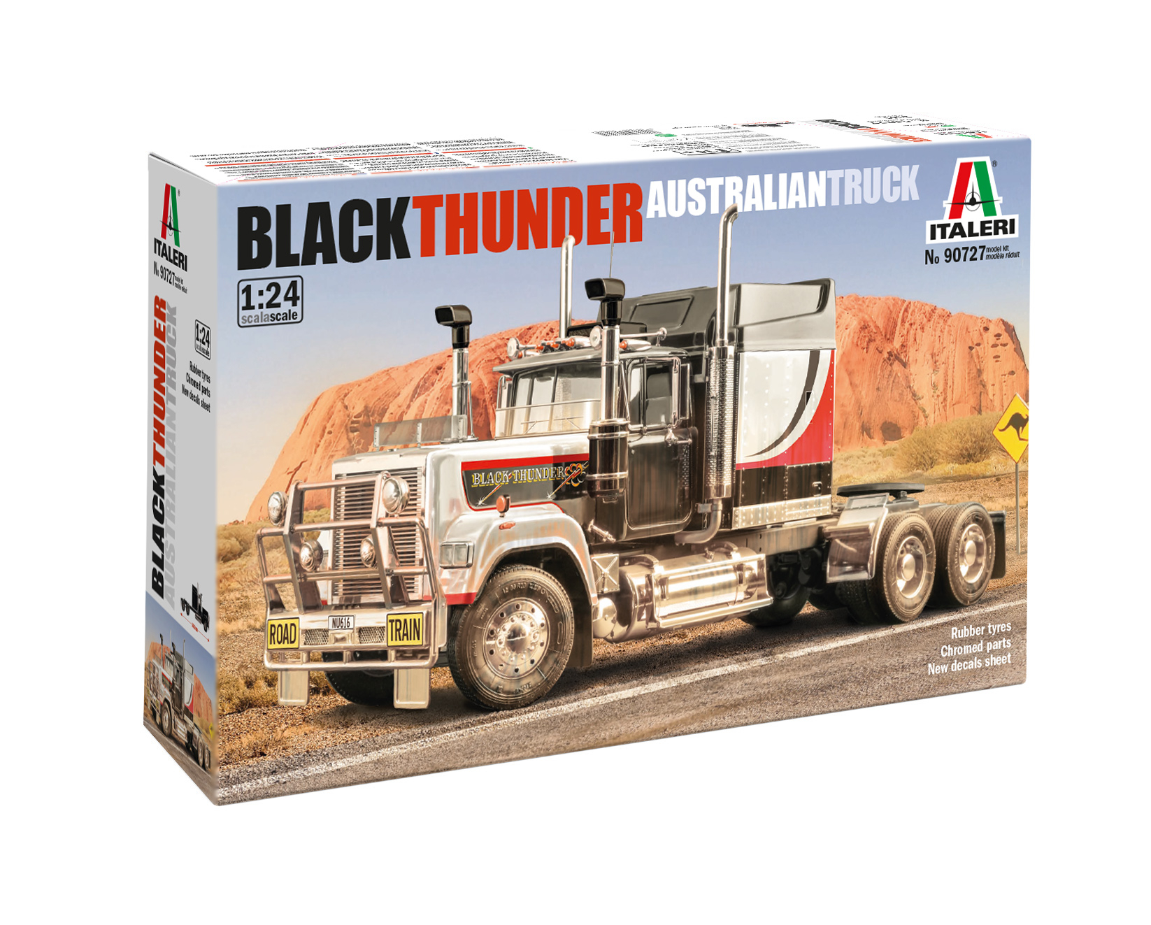 Australian Truck Black Thunder - 1:24