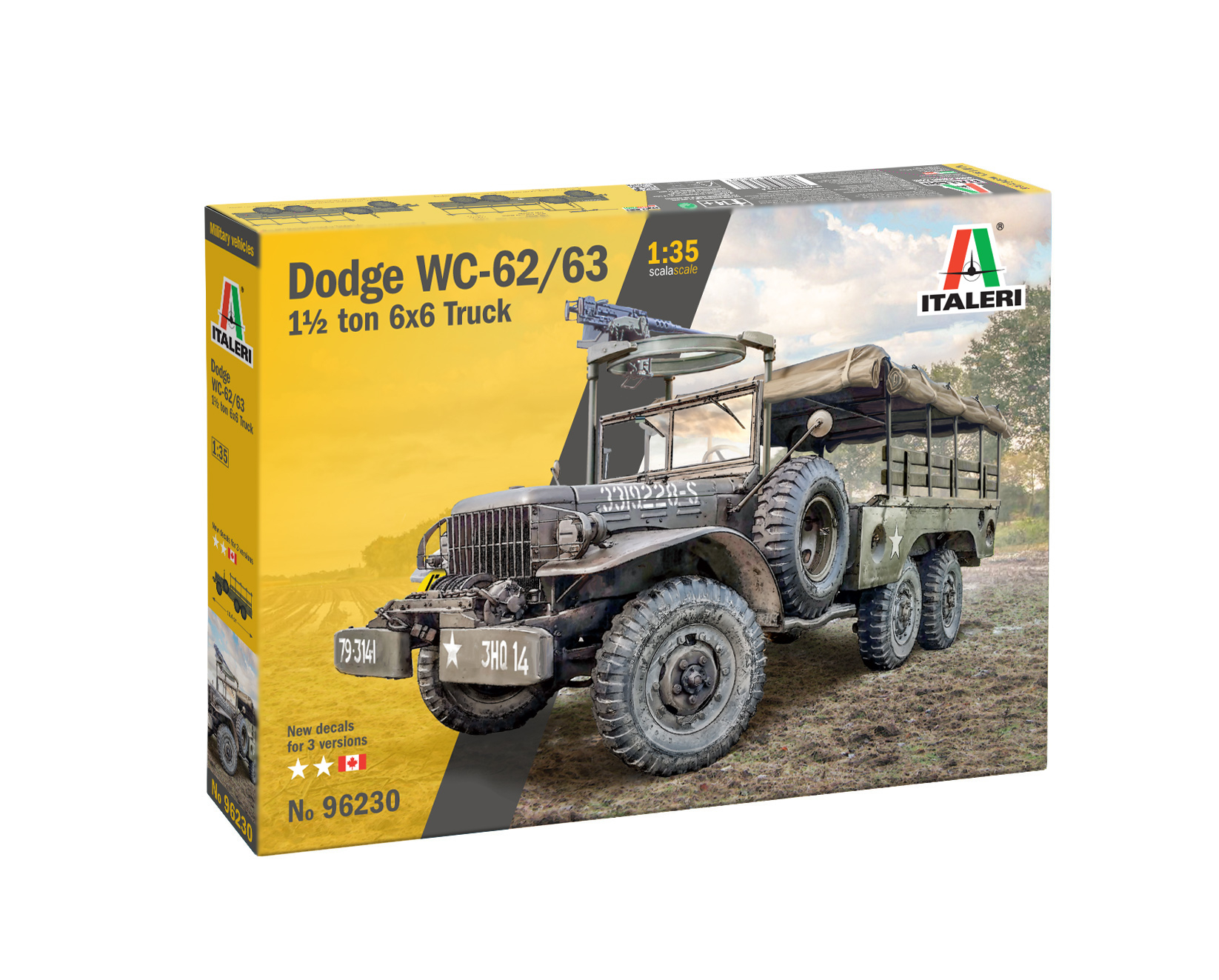 Dodge WC62 1,5t 6x6 Truck - 1:35