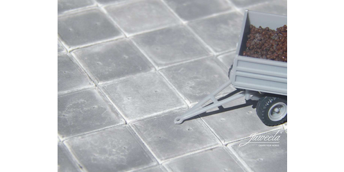 Industry Concrete Plate - 128 pieces