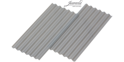 Corrugated Iron Sheeting Grey 30 pieces