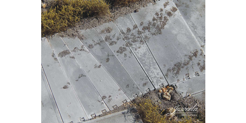 Beton Trapeziumplaten Klein/Diagonaal 12x/12x - 1:32/1:35
